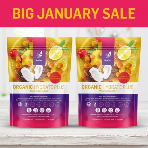 January Sale - x2 Organic Hydrate Plus - Normal SRP £89.98
